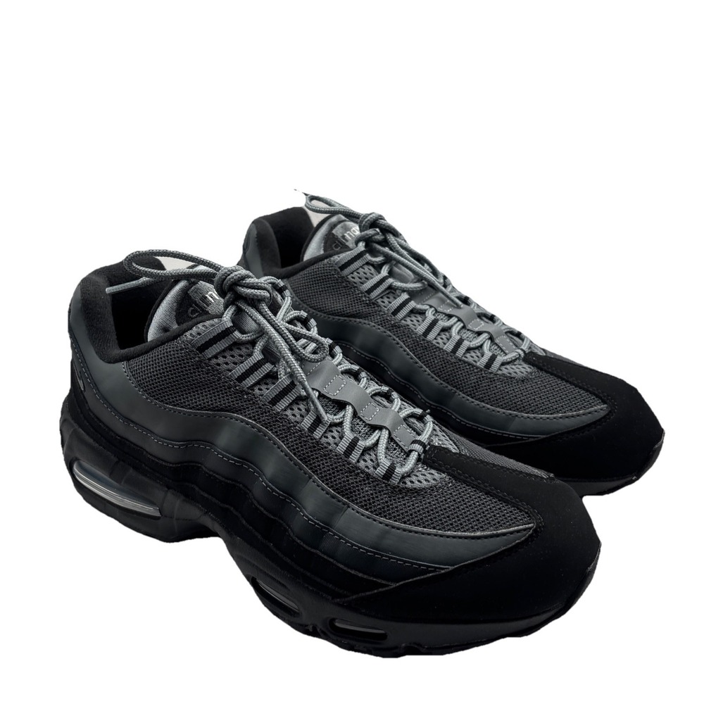 Nike Air Max 95 Big Bubble 'Black Metallic Silver' (IQ0285 010) - Size 10